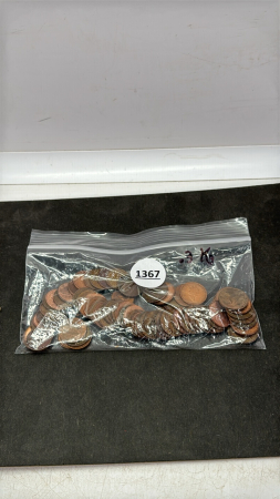 0.3 KG Of American & Canadian Pennies