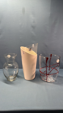 (4) Assorted Vases