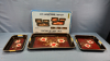 3 Piece Lacquerware Tray Set - 3
