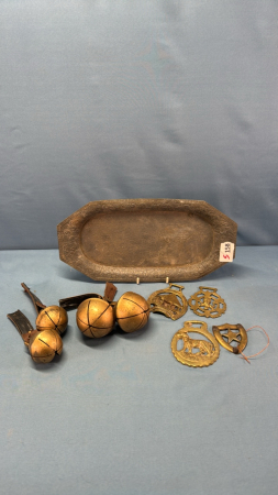 Horse Brass & Strap Bell Lot