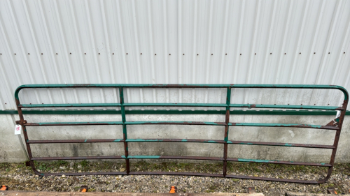 12ft Steel Gate -Has Slight Bend