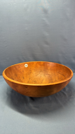 15in Wooden Butter Bowl