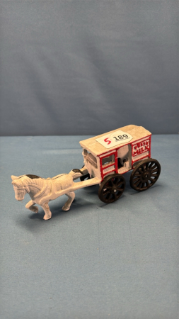 Repro Cast Iron Milk Wagon