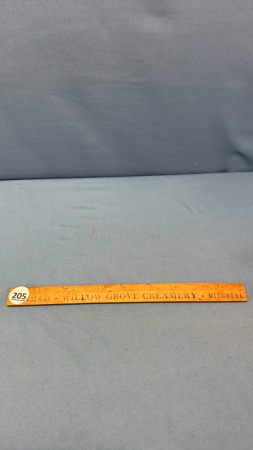 Willow Grove Creamery Mitchell 12in Ruler