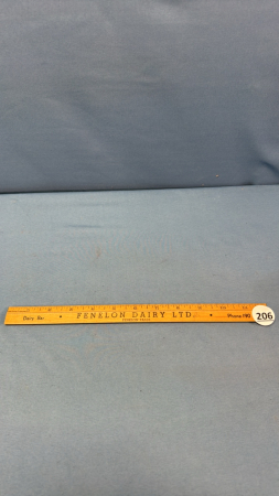 Fenelon Dairy Ltd Fenelon Falls 12in Ruler