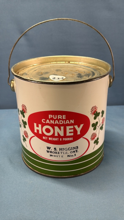 W.S. Higgins, Wroxeter 8lb Honey Pail
