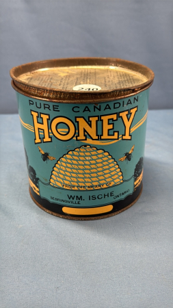 Wm Ische, Sebringville 4lb Honey Pail