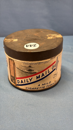 Daily Mail 25 cent Tobacco Tin