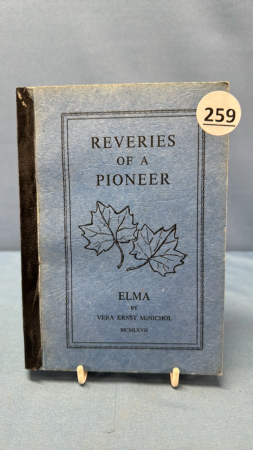 Vera McNichol "Elma Reveries of a Pioneer"