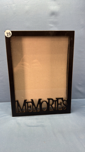 Wooden Memory Shadow Box
