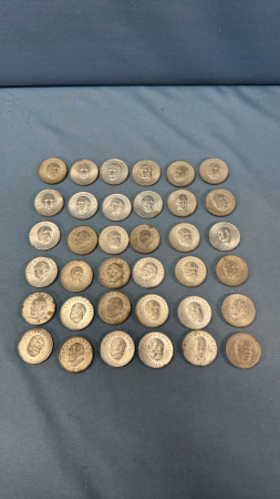 (36) Prime Ministers of Canada Medallions