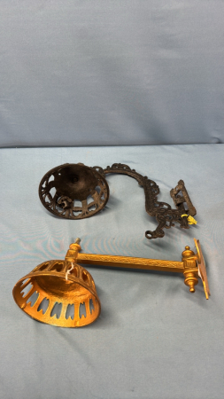 (2) Unmatched Bracket Lamp Brackets