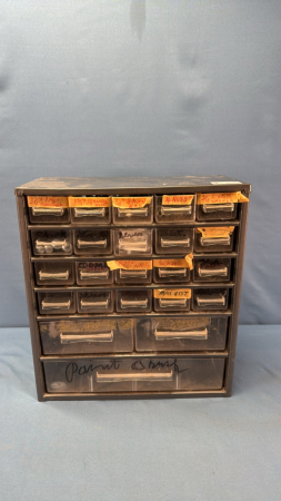 23 Drawer Small Parts Bin w/Hardware