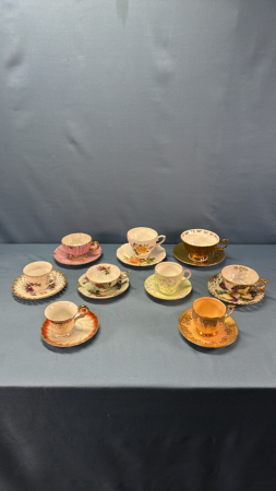 (9) Cups & Saucers