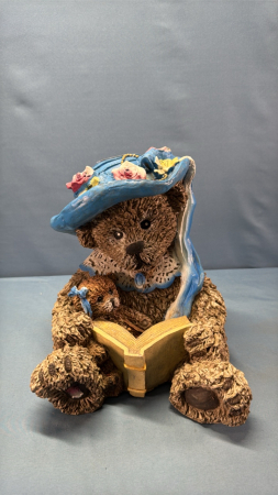 10in Concrete Bear Ornament