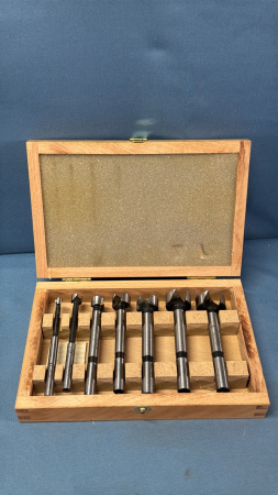 7 PC Lee Valley Forstner Bit Set