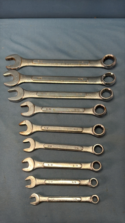 (9) SAE Wrenches