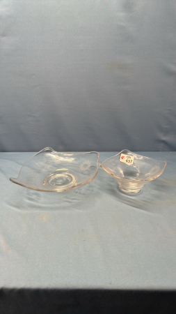 Corn Flower 8"Bowl & Almost Corn Flower 5.5"Bowl