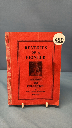 Vera McNichol "Reveries of a Pioneer"