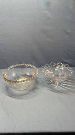 (2) Corn Flower Bowls