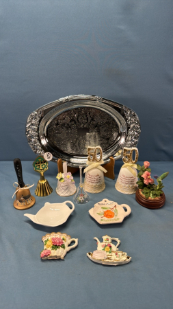 Qty of China & Ceramic Bells & Fridge Magnets