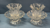 Partylite Candle Holder Set&10in Ceramic Figurine - 2