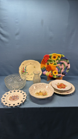 Assorted Glass & China Lot