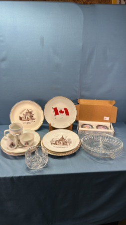 Assorted Glass & China Lot