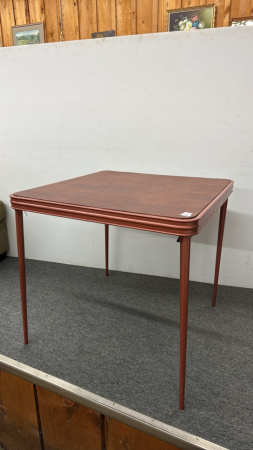 Metal Framed Card Table