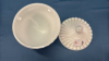 Milk Glass 7in Tall Candy Dish w/Lid - 4