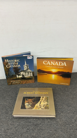 (3) Coffee Table Books
