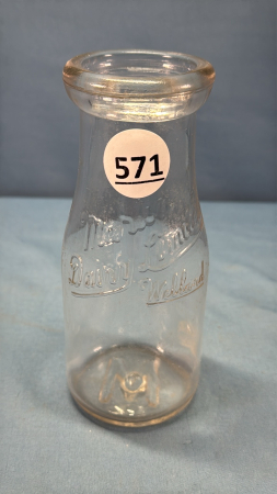 Martin Dairy Limited Round Embossed Half Pint