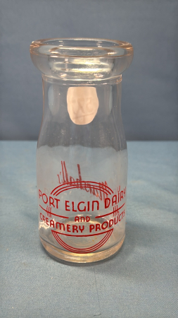 Port Elgin Dairy(Marshall's) Round SS Half Pint