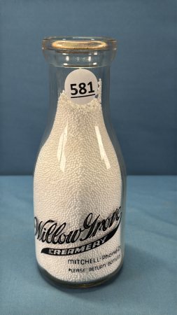 Willow Grove Round Silk Screened Pint