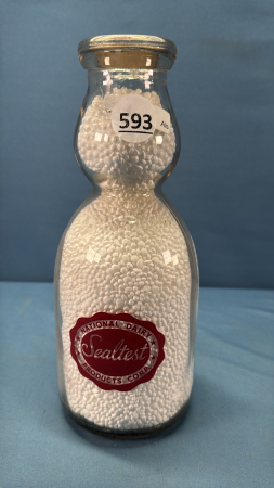 Sealtest Cream Top Round Silk Screened Quart