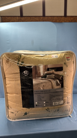 8 Piece Queen Comforter Set