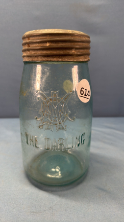 The Darling Quart Sealer with Green Tint