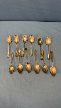 Approx. 12 Sterling Spoons