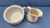 Wheat Pattern Chamber Pot&7in Tall Pitcher - 3