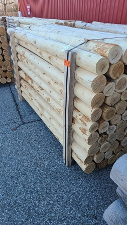 89- 4in x 8ft Cedar Fence Posts