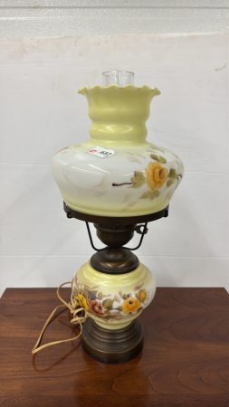 Electric Gone with the wind style lamp