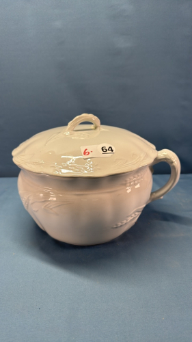 Wheat Pattern Johnson Bros Chamber Pot