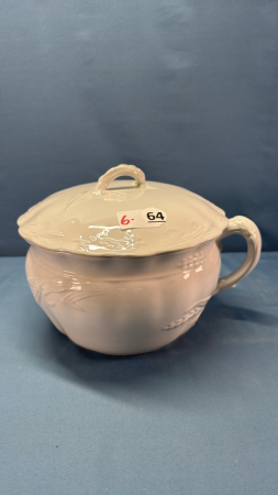 Wheat Pattern Johnson Bros Chamber Pot