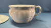 Wheat Pattern Johnson Bros Chamber Pot - 4