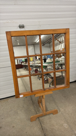 Mirrored barn Window
