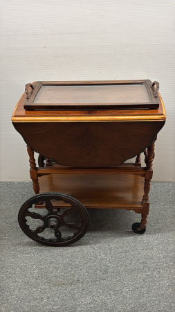 Drop Leaf Tea Wagon
