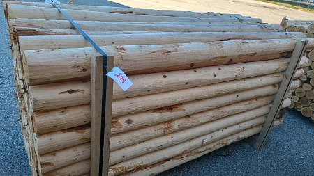 81- 4in x 8ft Cedar Fence Posts