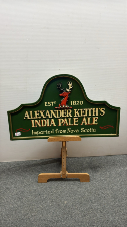 Alexander Keith's Wooden Sign