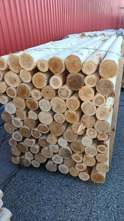 84- 4in x 8ft Cedar Fence Posts