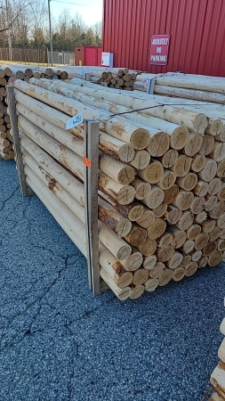 85- 4in x 8ft Cedar Fence Posts